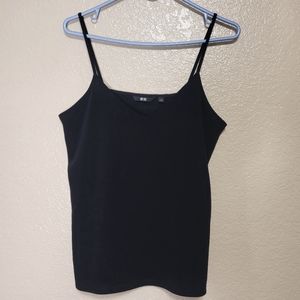 Uniqlo Women Black Drape Camisole Size S